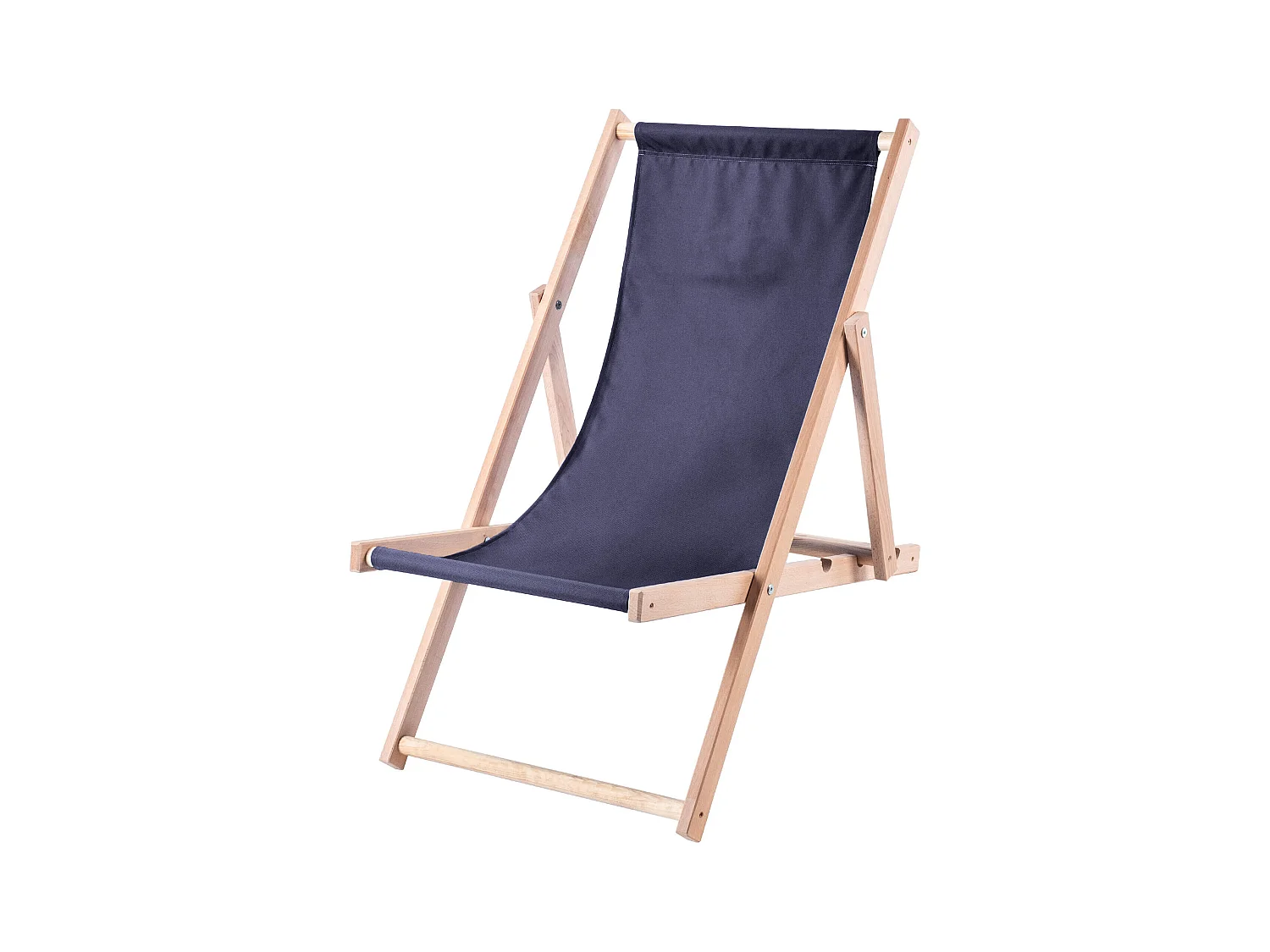 KADAX Chaise longue, chaise de plage en bois, transat jusqu'à 120 kg, chaise longue en bois de hêtre, chaises pliantes en bois, chaise de plage, chaise pliante