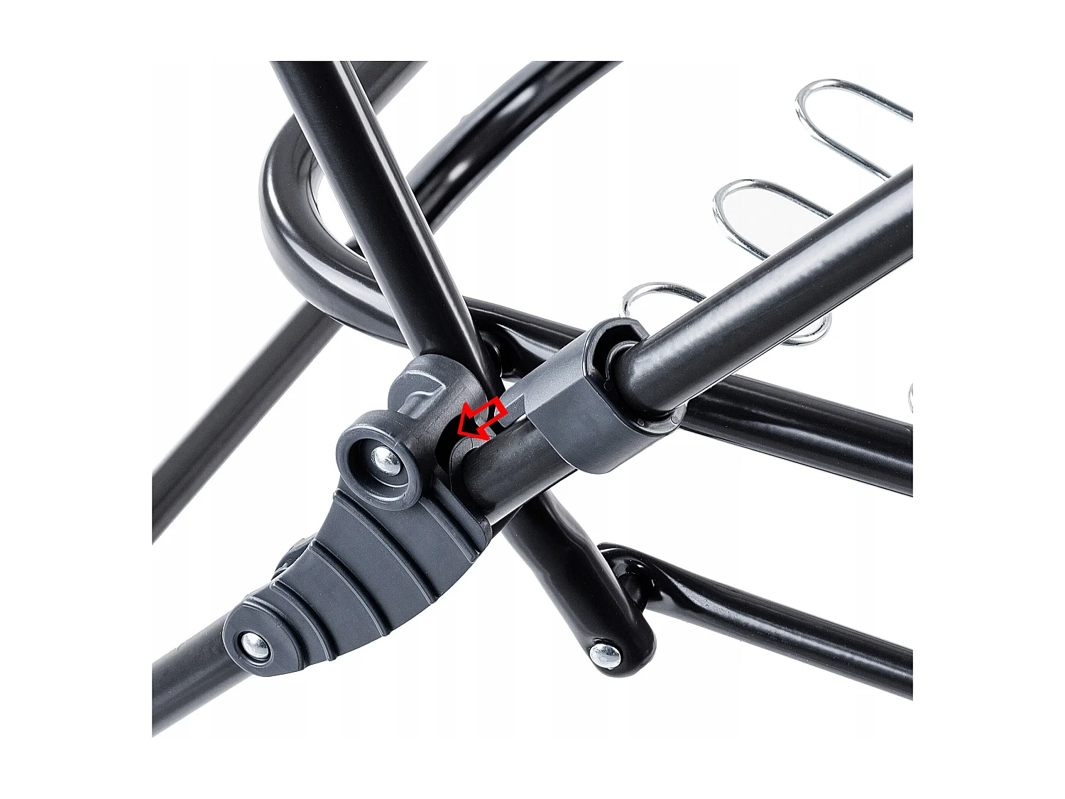 Chaise de jardin KADAX, chaise longue en acier avec coussin, bain de soleil pliable avec capacité de charge jusqu'à 110 kg, chaise longue avec dossier réglable,