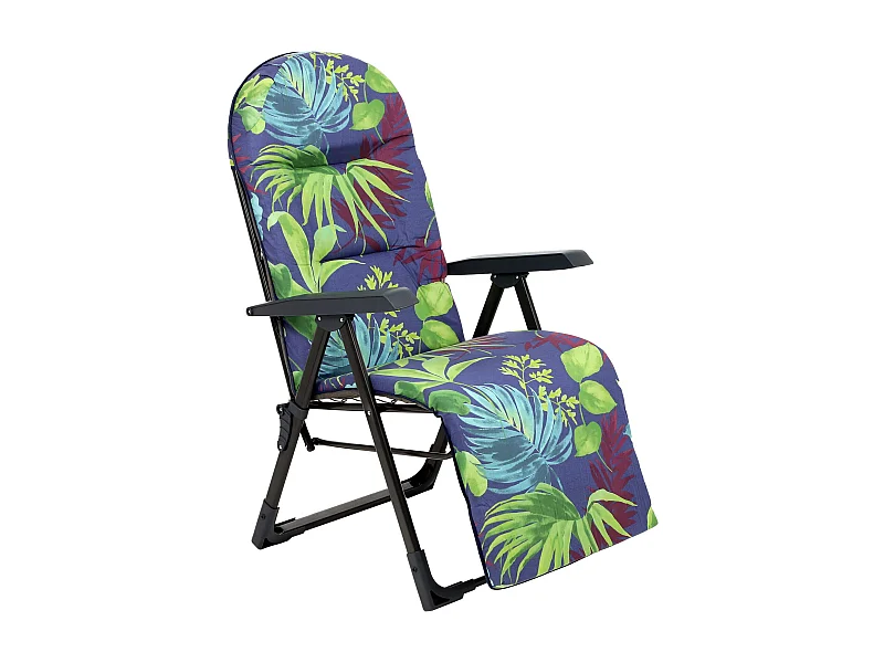 KADAX Tumbona Sillón de jardín Tumbona de Playa Plegable Almohada Reposapiés Cómodo