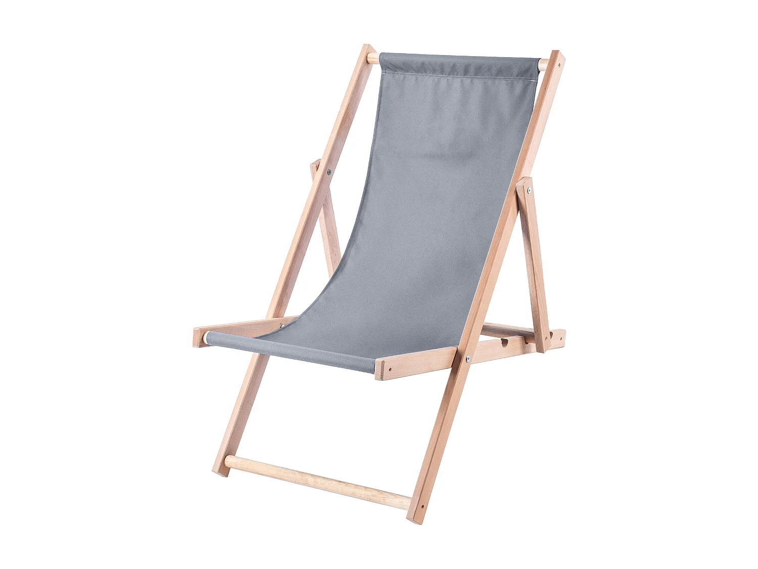 KADAX Chaise longue, chaise de plage en bois, transat jusqu'à 120 kg, chaise longue en bois de hêtre, chaises pliantes en bois, chaise de plage, chaise pliante