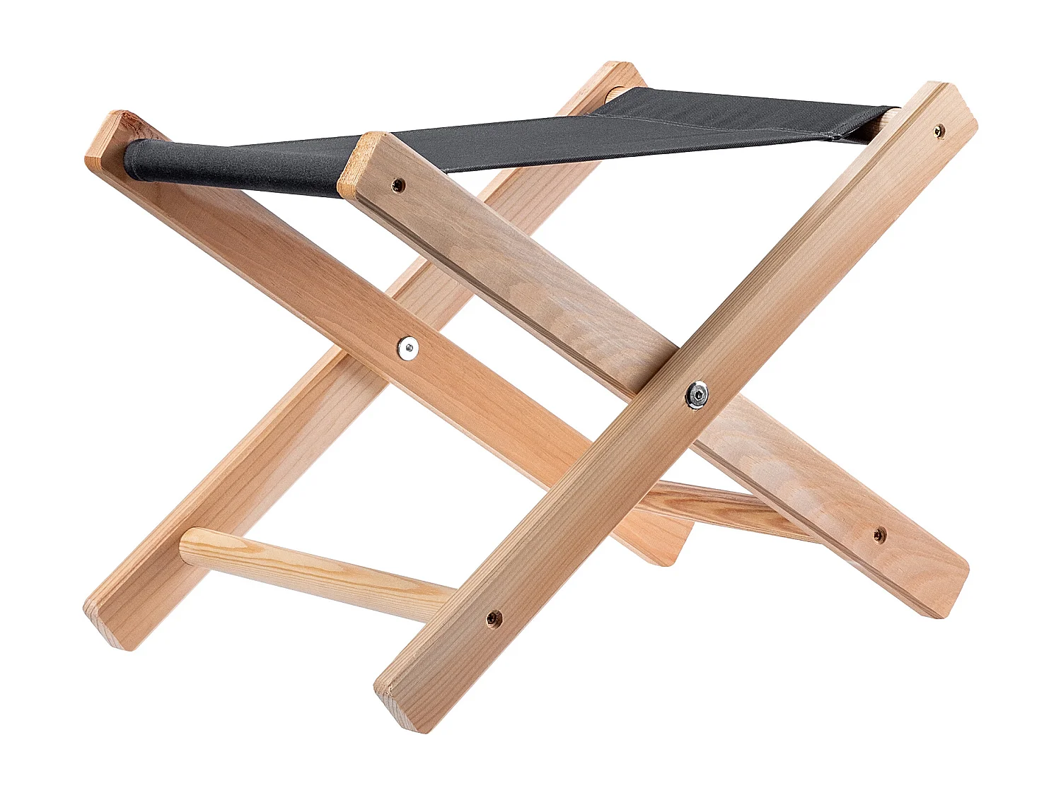 Tabouret pliant KADAX, 40 x 31 x 31 cm, tabouret en bois, chaise pliante jusqu'à 100 kg de capacité de charge, chaise pliante pour jardin, balcon, terrasse et