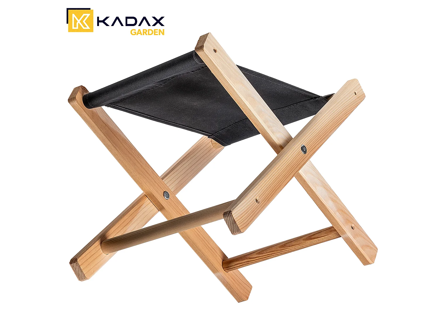 Banco dobrável de madeira KADAX Banco de jardim de 40x31 cm para assento de jardim doméstico
