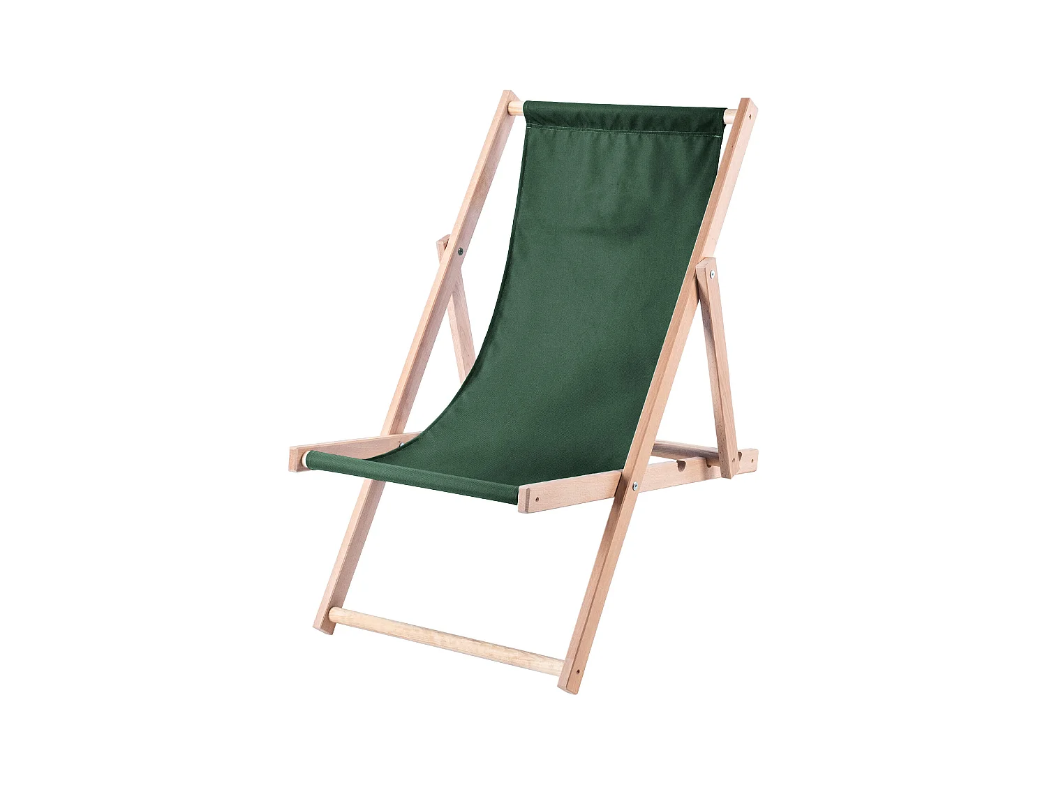 KADAX Chaise longue, chaise de plage en bois, transat jusqu'à 120 kg, chaise longue en bois de hêtre, chaises pliantes en bois, chaise de plage, chaise pliante