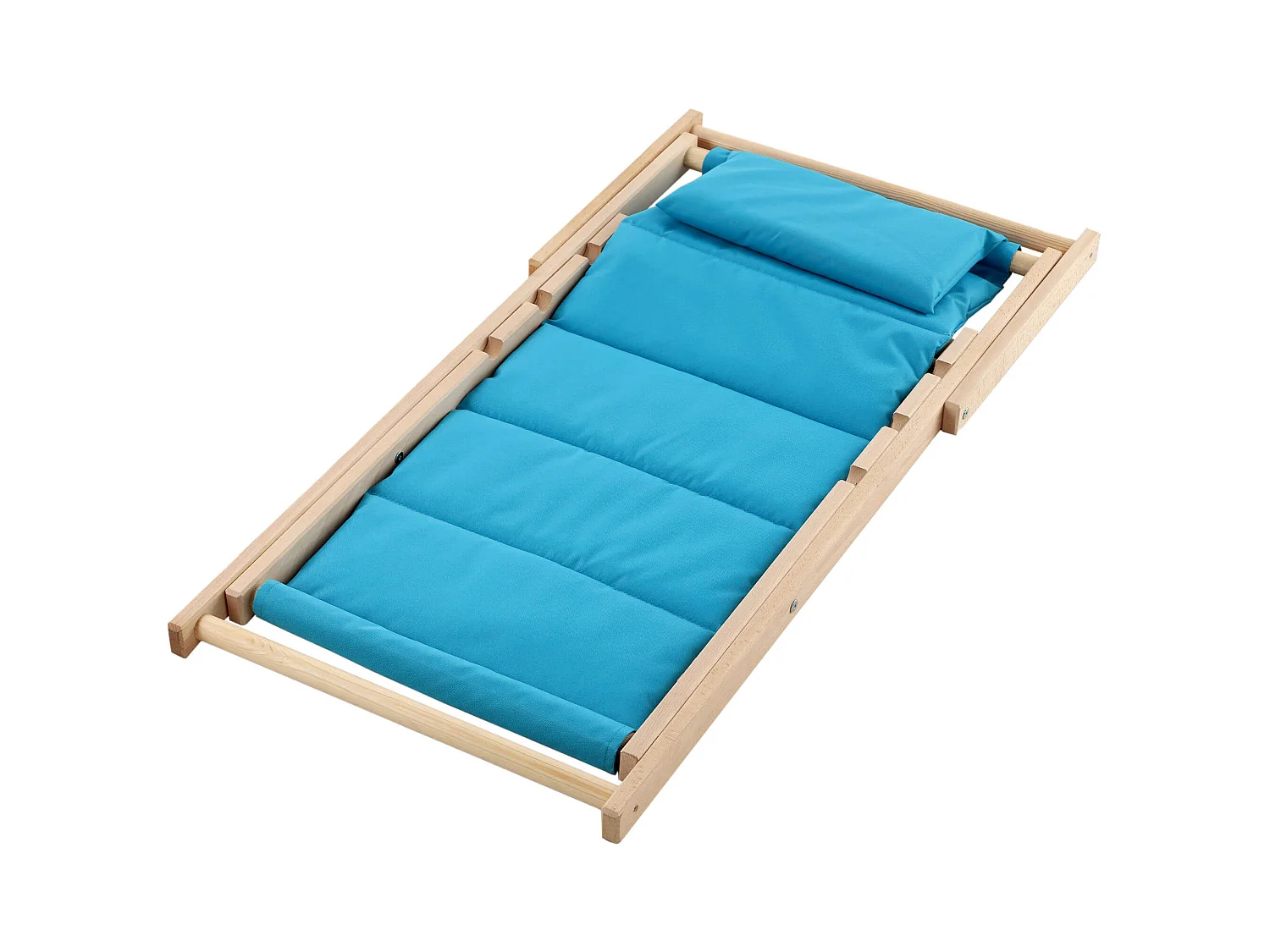KADAX Ligstoel, strandstoel van hout, ligbed tot 120 kg, ligstoel van beukenhout, houten klapstoelen, strandstoel, klapstoel voor strand, houten ligstoel (met