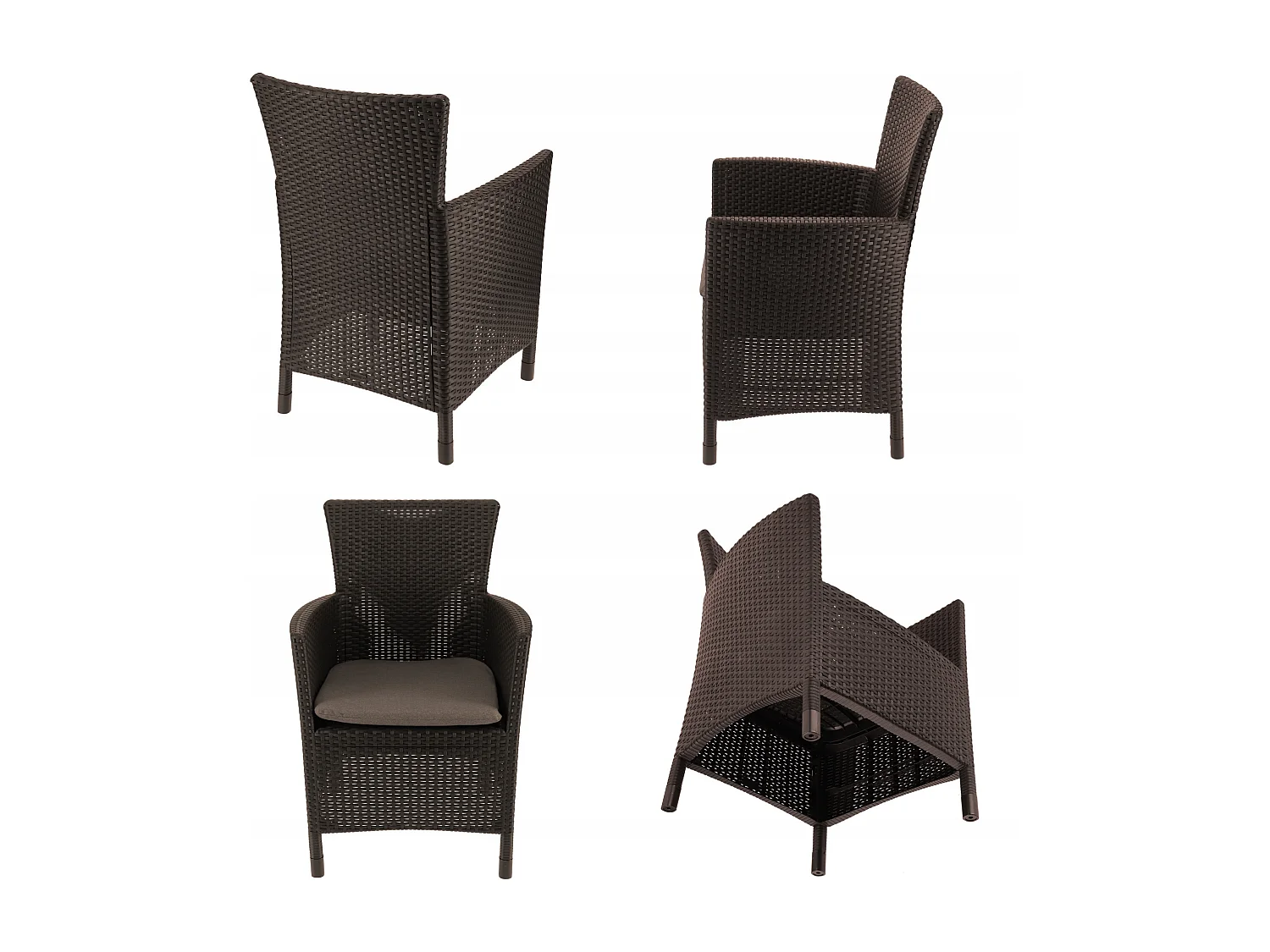 Allibert Almofada de Poltrona de Jardim para Cadeira de Terraço Confortável para o Jardim Forte