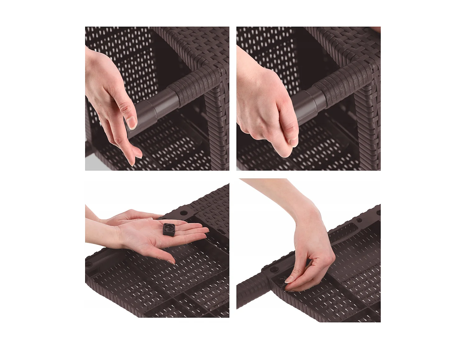 Allibert Almofada de Poltrona de Jardim para Cadeira de Terraço Confortável para o Jardim Forte