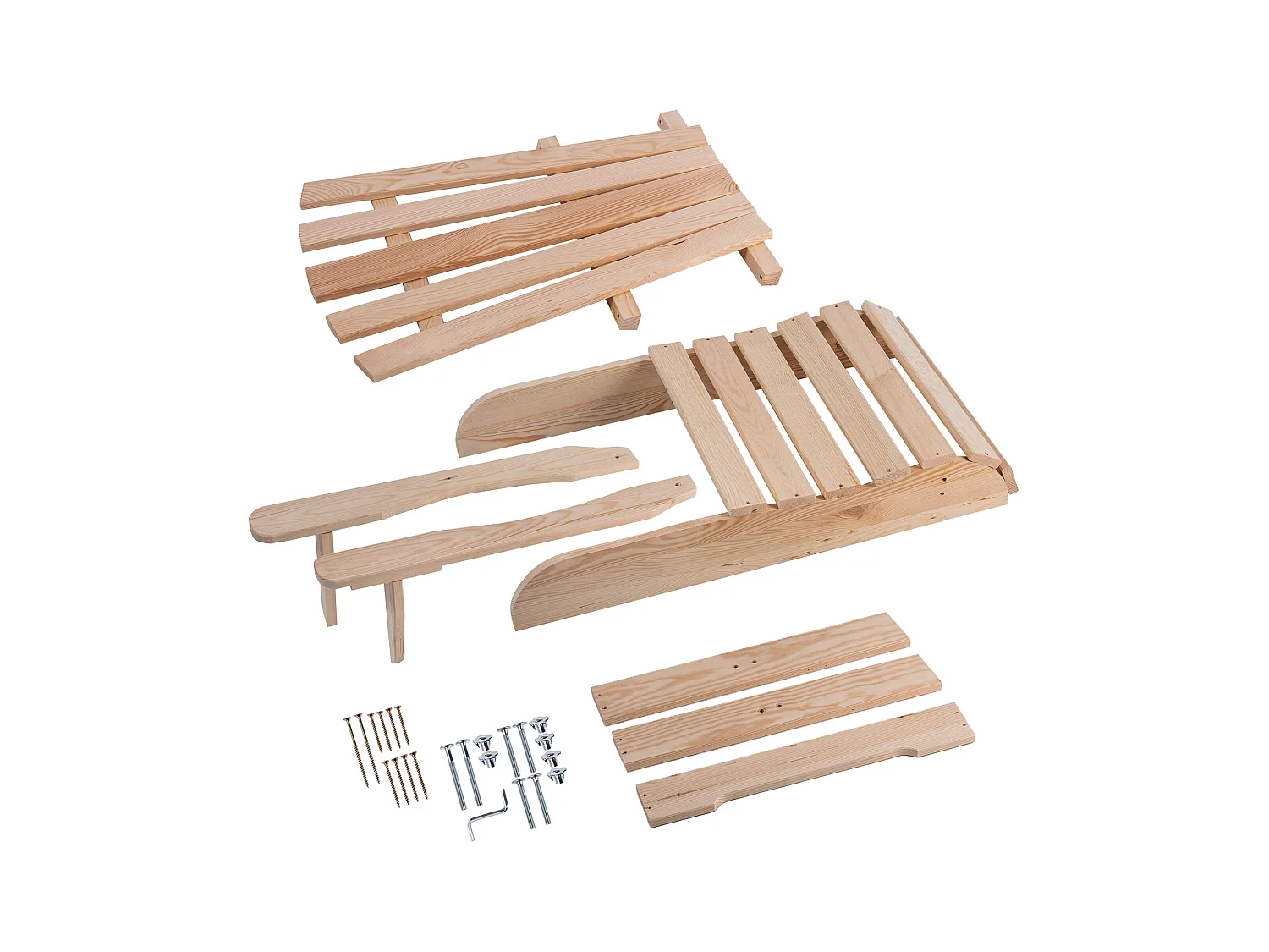 Cadeira de praia Arphy em madeira natural