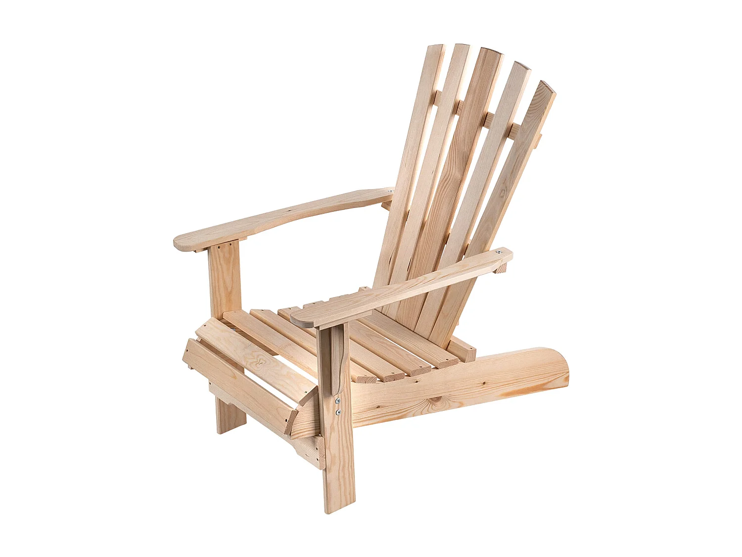 Chaise de plage en bois naturel Arphy