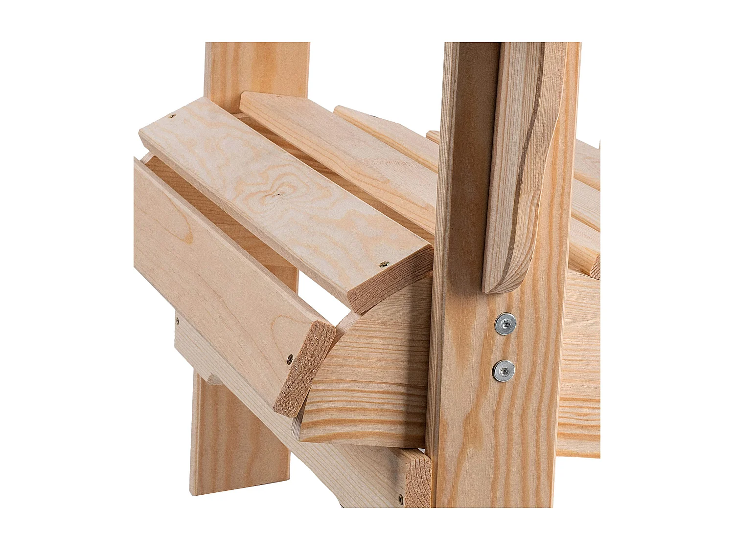 Chaise de plage en bois naturel Arphy