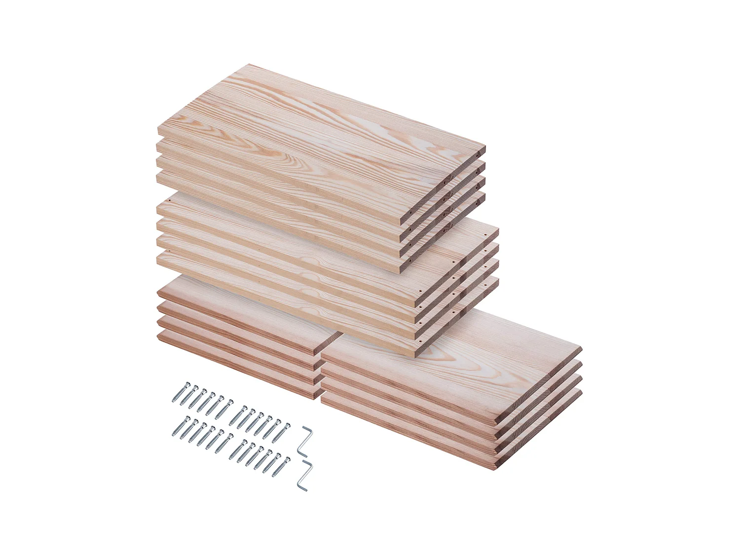 Loreo X Weinregal Holz hellbraun 2 Stück