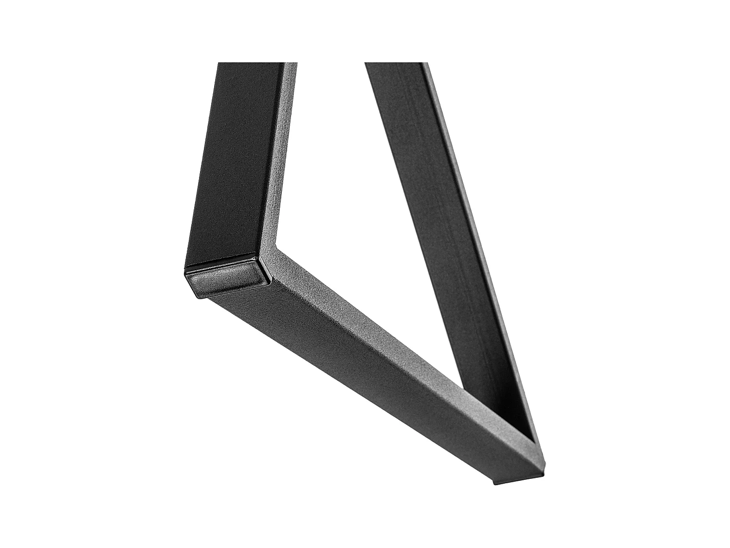 KADAX Massive Tischbeine, Industrie-Tischbeine, rustikale Möbelbeine, robuste Tischbeine aus Stahl, moderne Möbelbeine, stabiler Tischfuß (Sanduhr V1 60 x 77 cm)