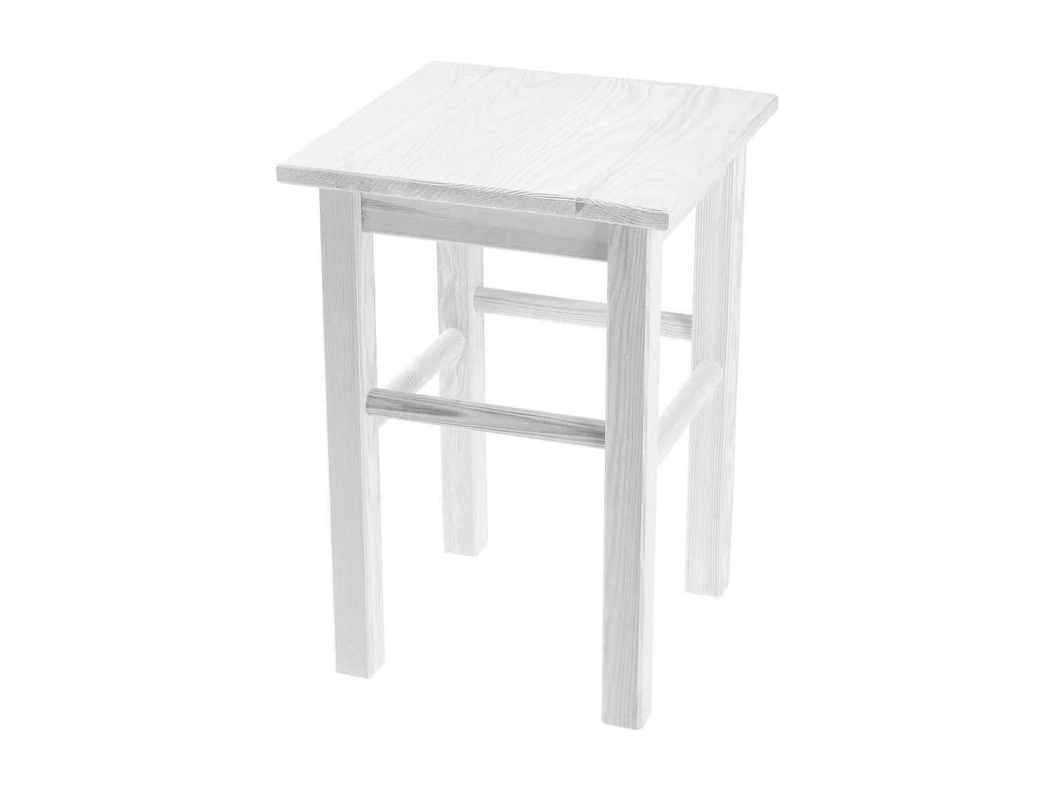 Tabouret en bois KADAX, repose-pieds en bois de pin naturel non verni, repose-pieds en 3 modèles différents, tabouret de bar, marchepied, tabouret, tabouret,