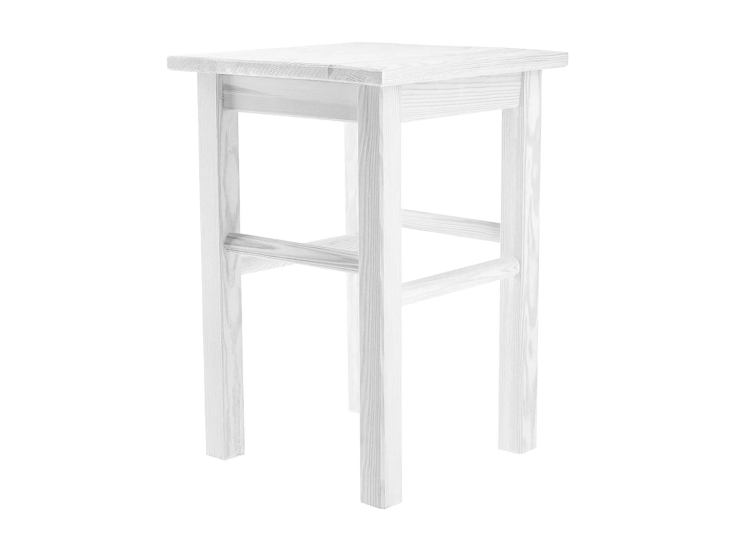 Tabouret en bois KADAX, repose-pieds en bois de pin naturel non verni, repose-pieds en 3 modèles différents, tabouret de bar, marchepied, tabouret, tabouret,