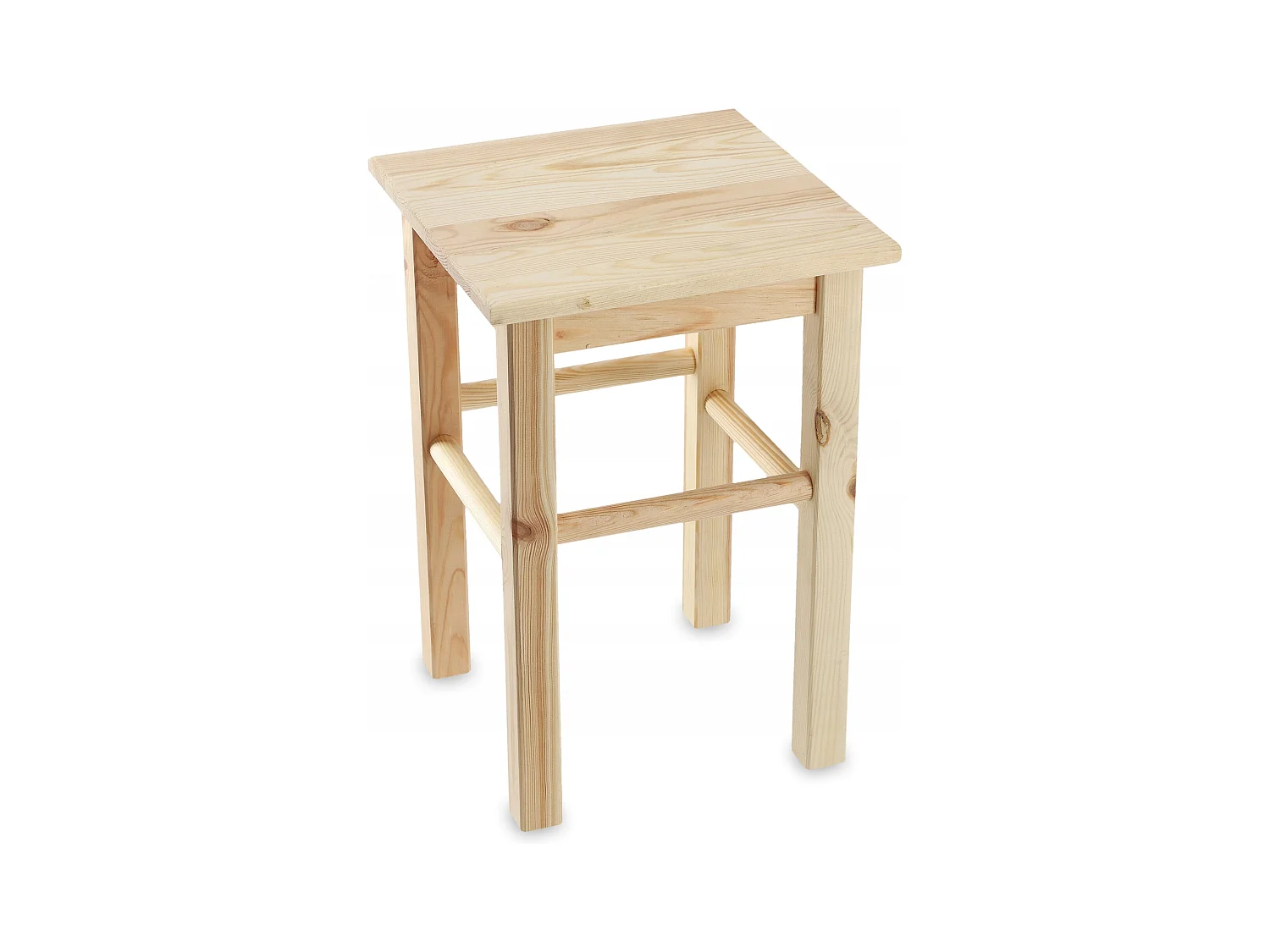 KADAX Drewniany taboret kuchenny Falun 44 x 30 cm