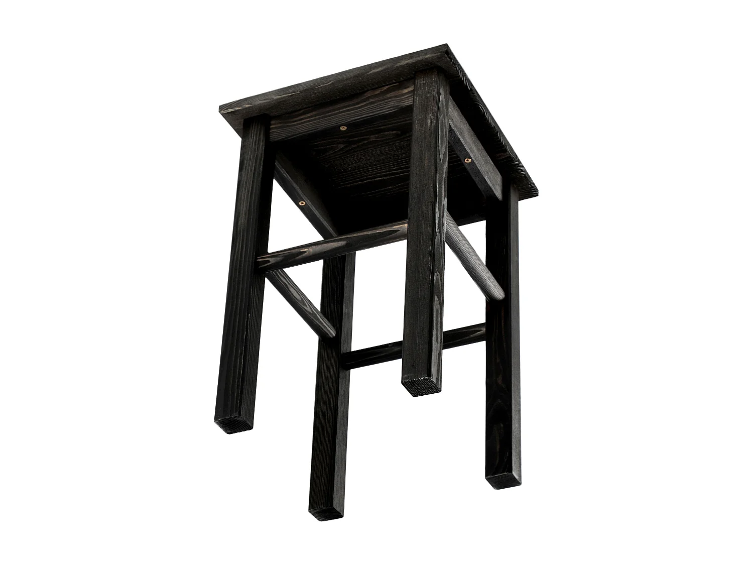 Tabouret en bois KADAX, repose-pieds en bois de pin naturel non verni, repose-pieds en 3 modèles différents, tabouret de bar, marchepied, tabouret, tabouret,