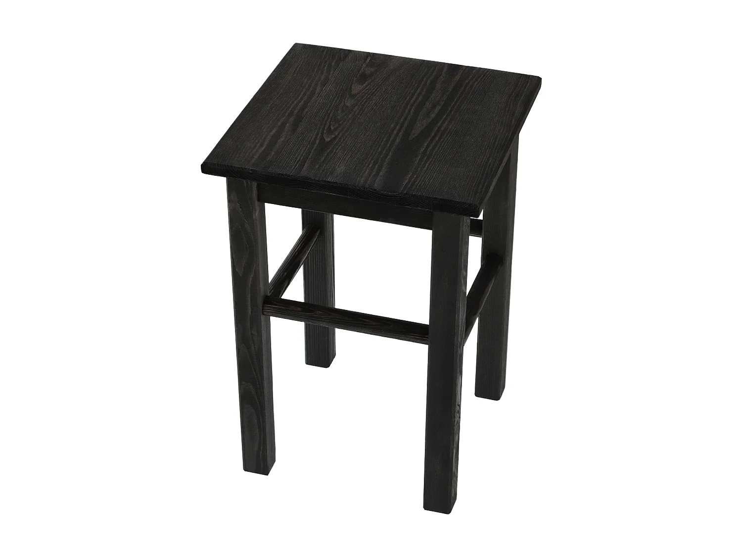 Tabouret en bois KADAX, repose-pieds en bois de pin naturel non verni, repose-pieds en 3 modèles différents, tabouret de bar, marchepied, tabouret, tabouret,