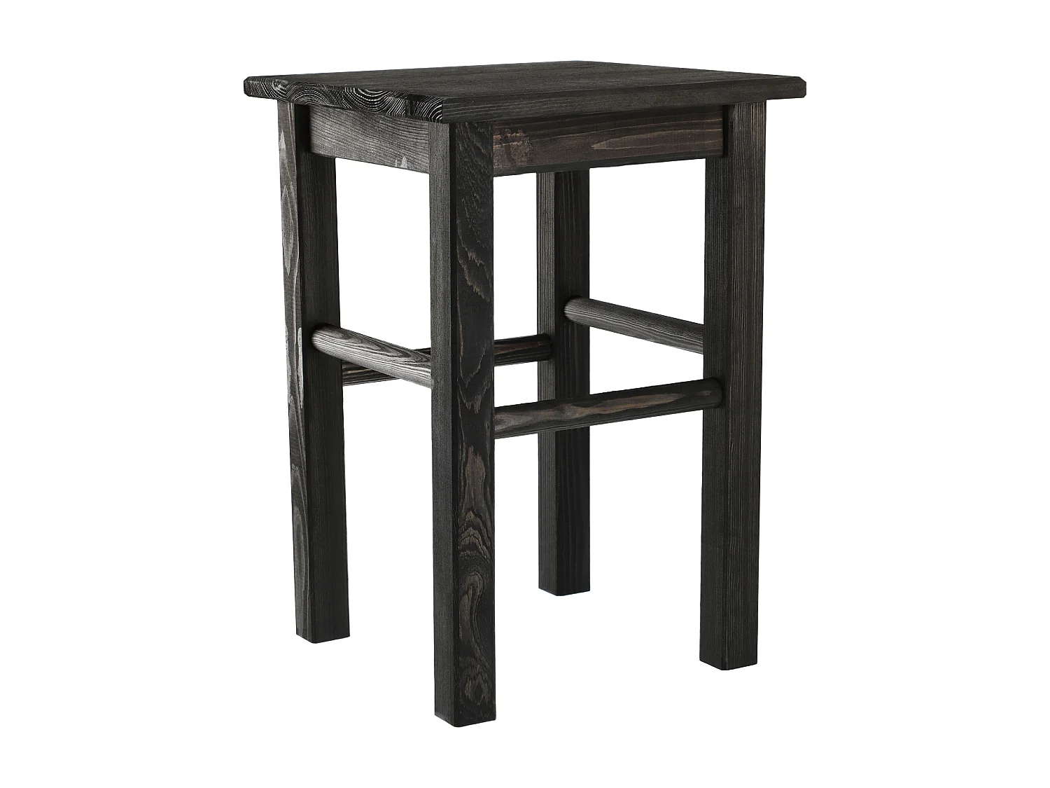 Tabouret en bois KADAX, repose-pieds en bois de pin naturel non verni, repose-pieds en 3 modèles différents, tabouret de bar, marchepied, tabouret, tabouret,
