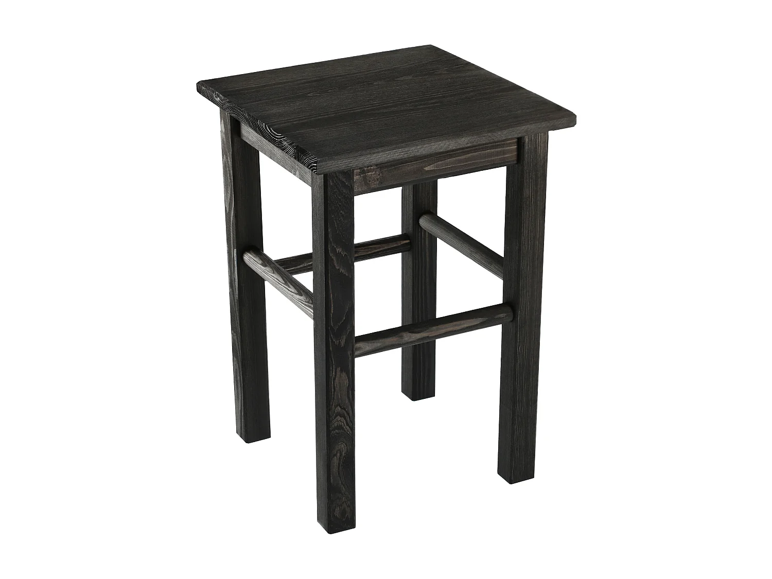 Tabouret en bois KADAX, repose-pieds en bois de pin naturel non verni, repose-pieds en 3 modèles différents, tabouret de bar, marchepied, tabouret, tabouret,