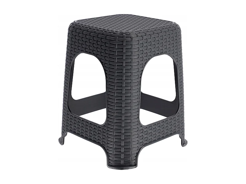 KADAX Taboret kuchenny Habol 45 x 26 cm, antracyt