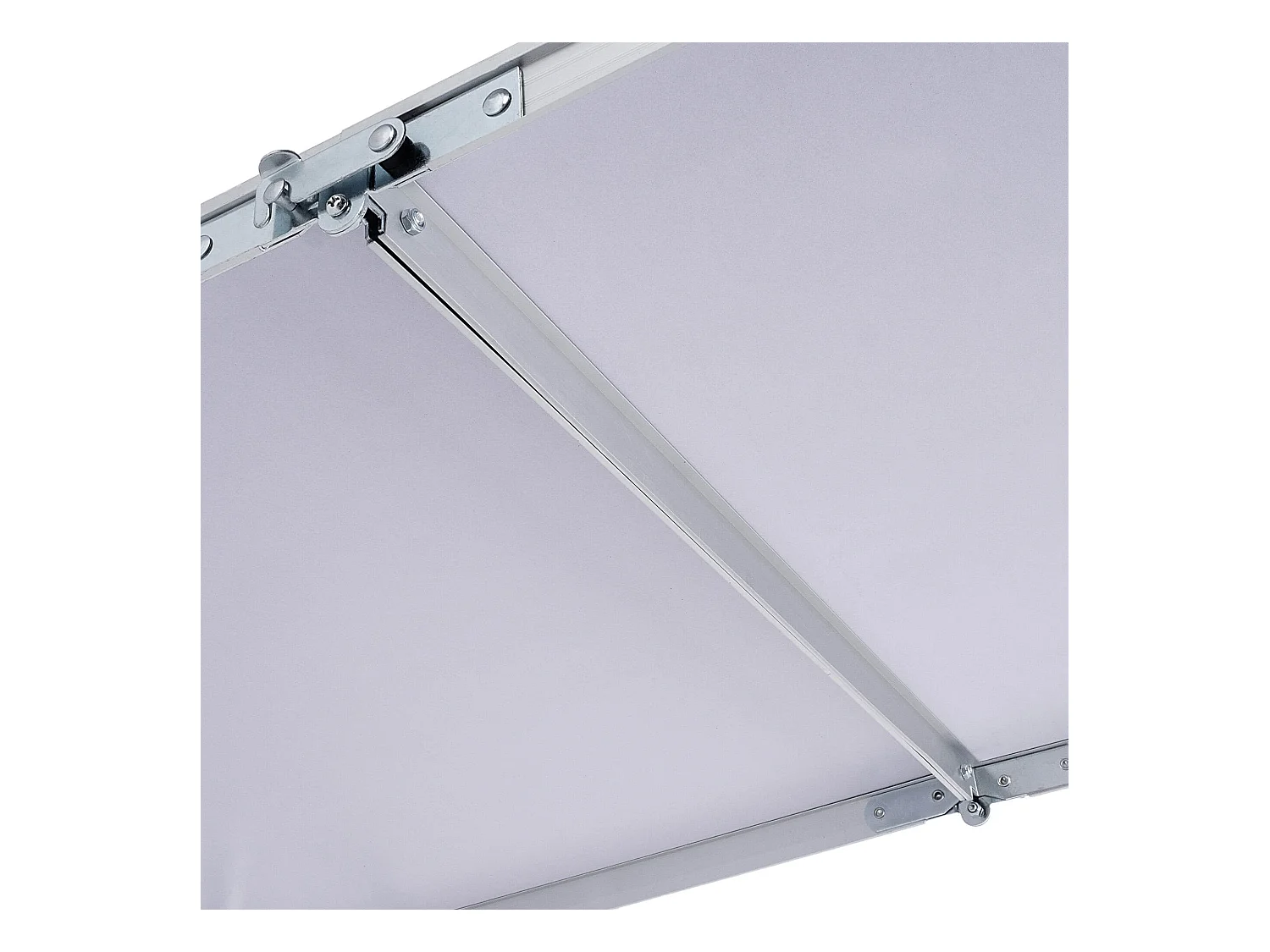 Ensemble de mobilier de camping KADAX : table pliante avec 4 chaises réglables en hauteur, multifonctionnel (argent et blanc)