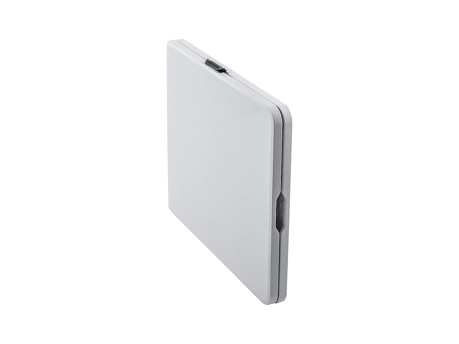 KADAX Inklapbare tuintafel, 180 x 74 x 73 cm, weerbestendige klaptafel, partytafel voor tuin, terras en balkon, robuuste buffettafel, campingtafel (wit)