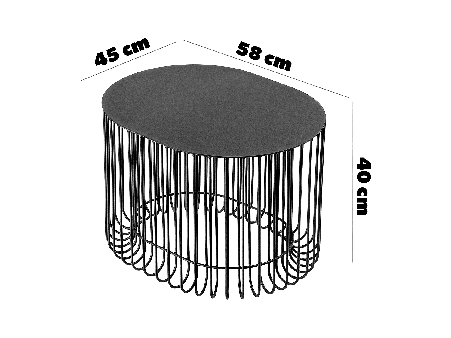 KADAX Tavolo Tavolo da giardino Balcone Caffè Terrazza