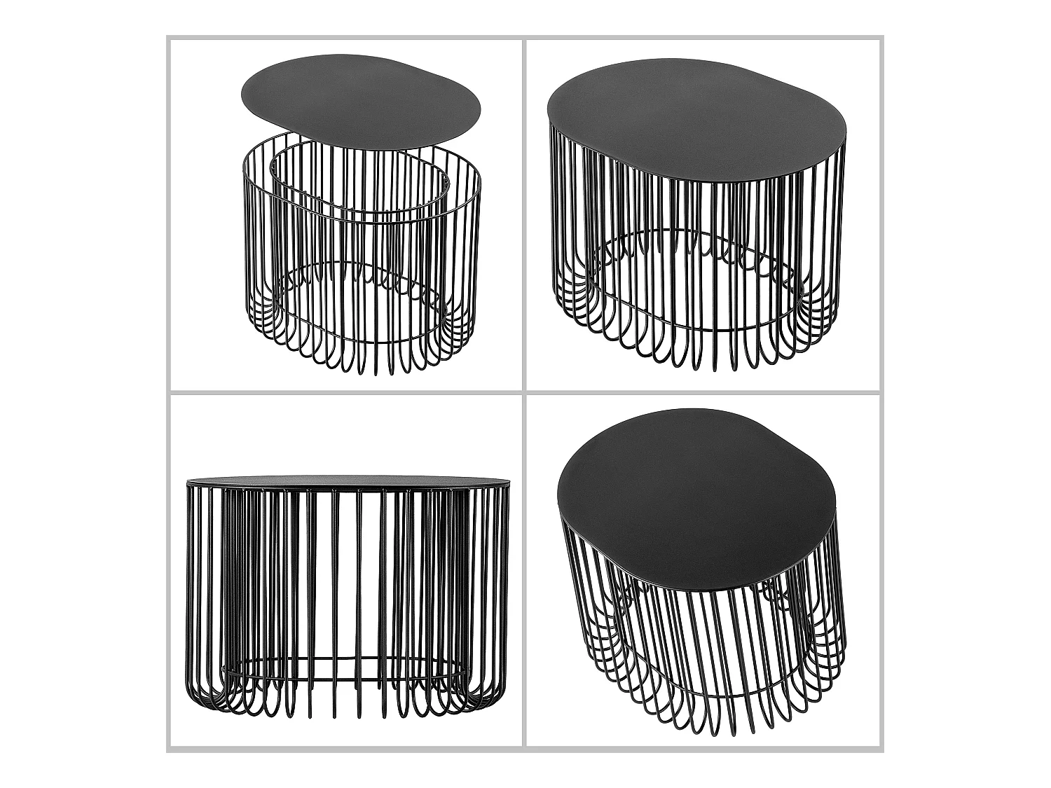 KADAX Tavolo Tavolo da giardino Balcone Caffè Terrazza