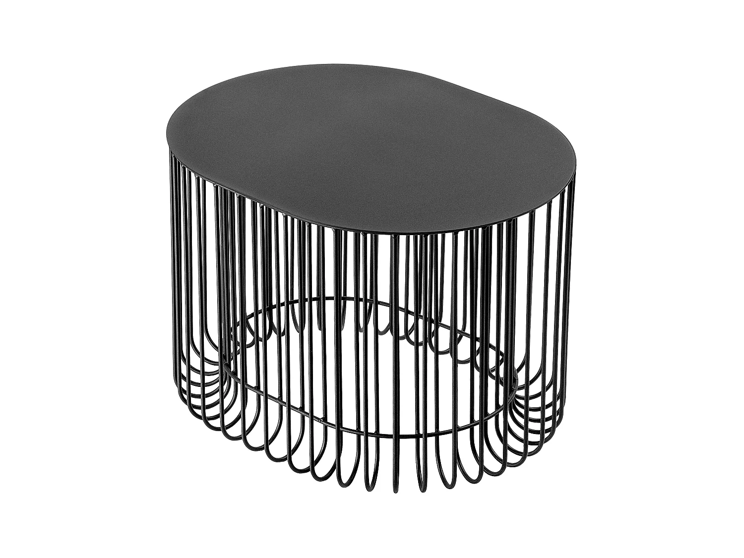KADAX Table Table de Jardin Balcon Café Terrasse