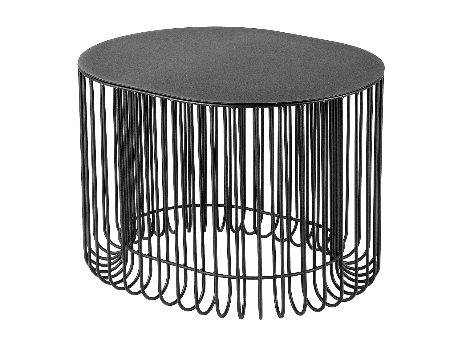 KADAX Table Table de Jardin Balcon Café Terrasse