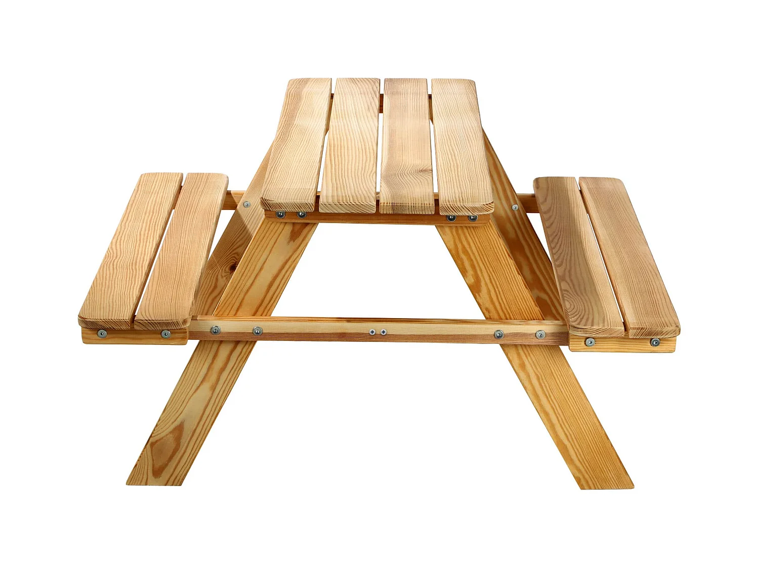 KADAX Zestaw piknikowy dla dzieci Molere naturalny stoliczek dla dzieci