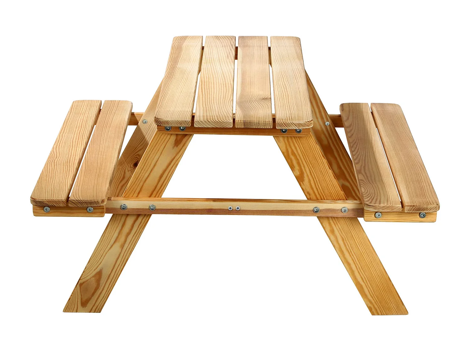 KADAX Table de pique-nique pour enfants avec bancs, mobilier pour enfants pour pique-nique, table pour enfants en bois, ensemble de pique-nique pour le jardin,