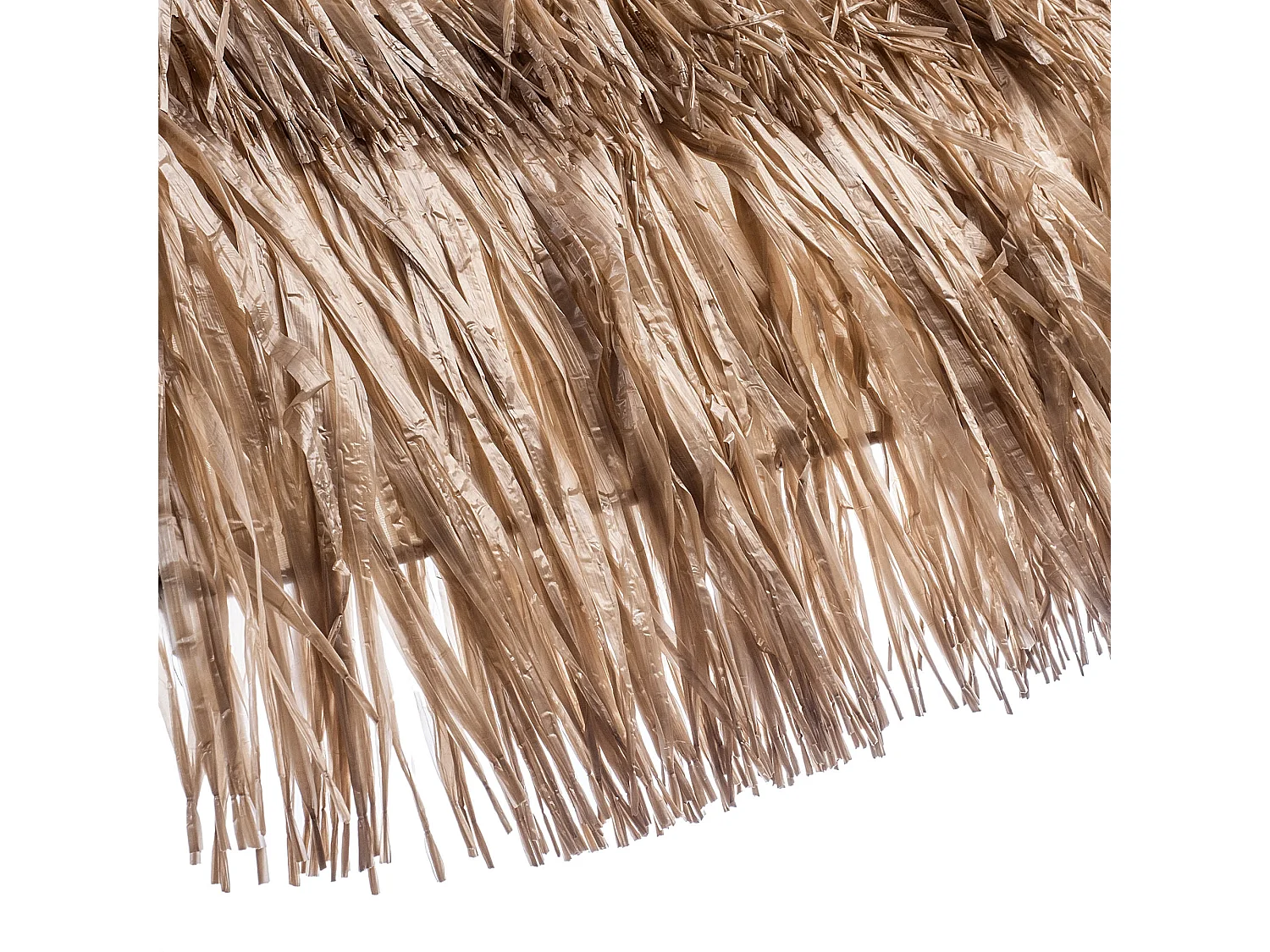 Parasol rond KADAX pour balcon, jardin, terrasse, piscine et plage, parasol réglable en hauteur, parasol de terrasse, marron/écru