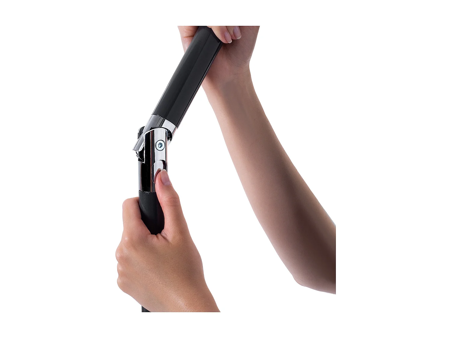 Sombrilla de balcón rectangular KADAX, 210 x 140 cm, altura regulable para balcón y terraza, sombrilla de terraza plegable con bolsa de transporte, color topo, 210