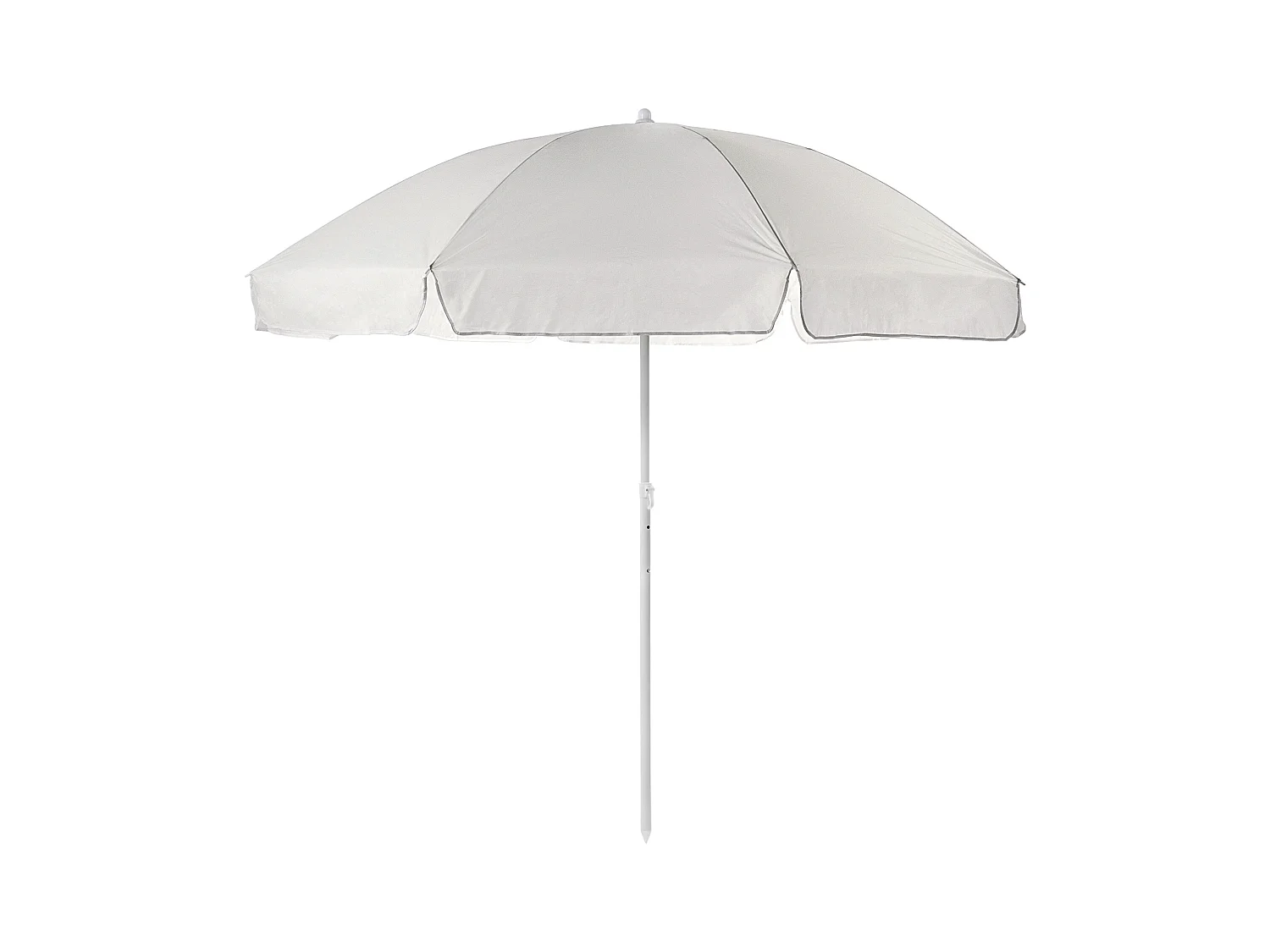 KADAX Parasol ogrodowy Igal biały 220cm