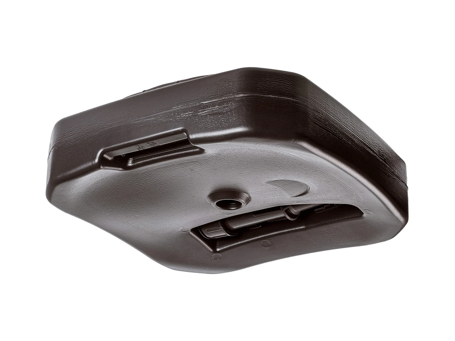 KADAX Sonnenschirmständer, runder Schirmständer, Sonnenschirmhalter befüllbar mit Sand, Wasser oder Kies, Ständer aus Kunststoff für Garten, Terrasse, Strand