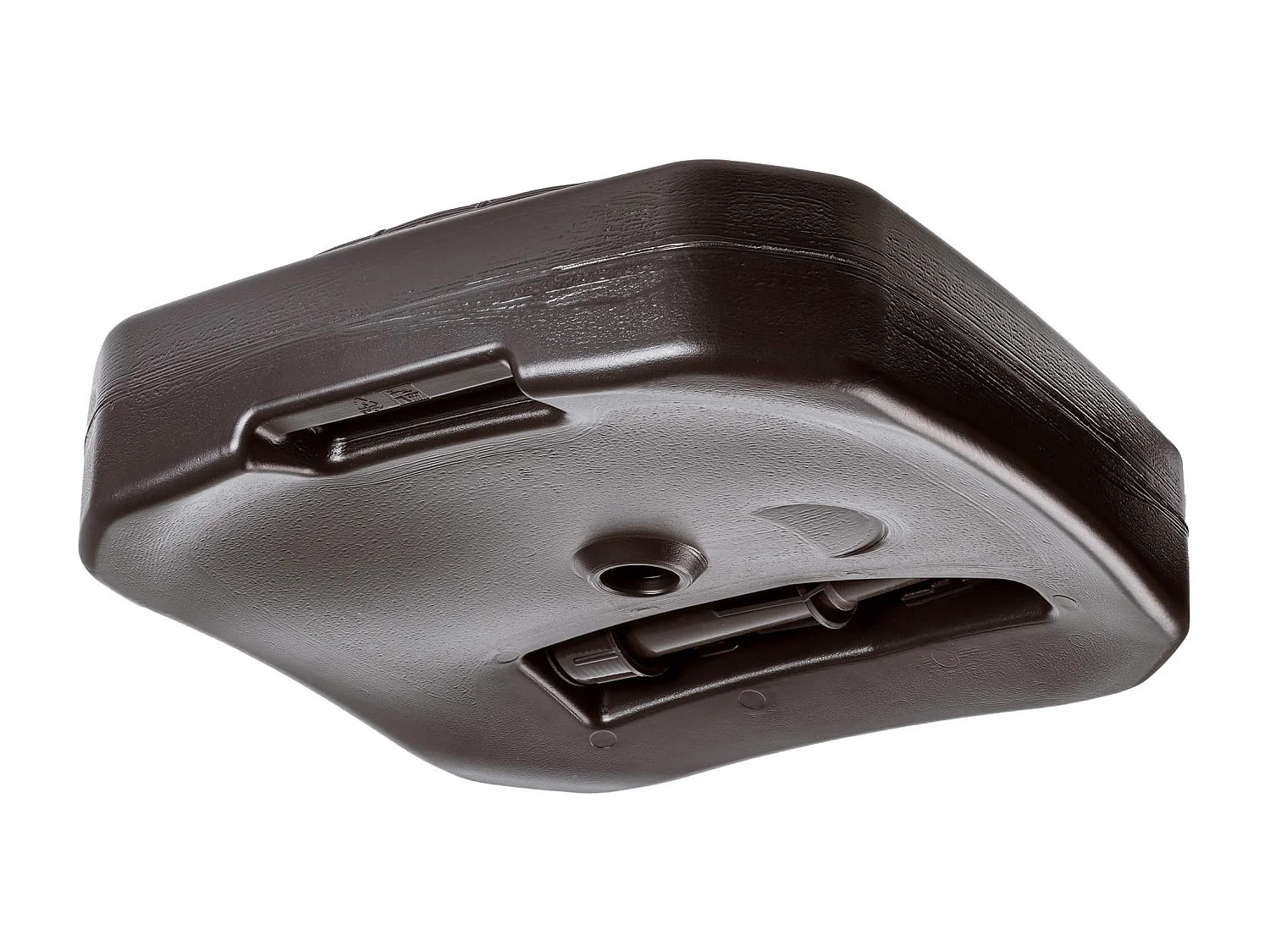 Suporte para guarda-sol KADAX, suporte redondo para guarda-sol, suporte para guarda-sol que pode ser enchido com areia, água ou cascalho, suporte de plástico para