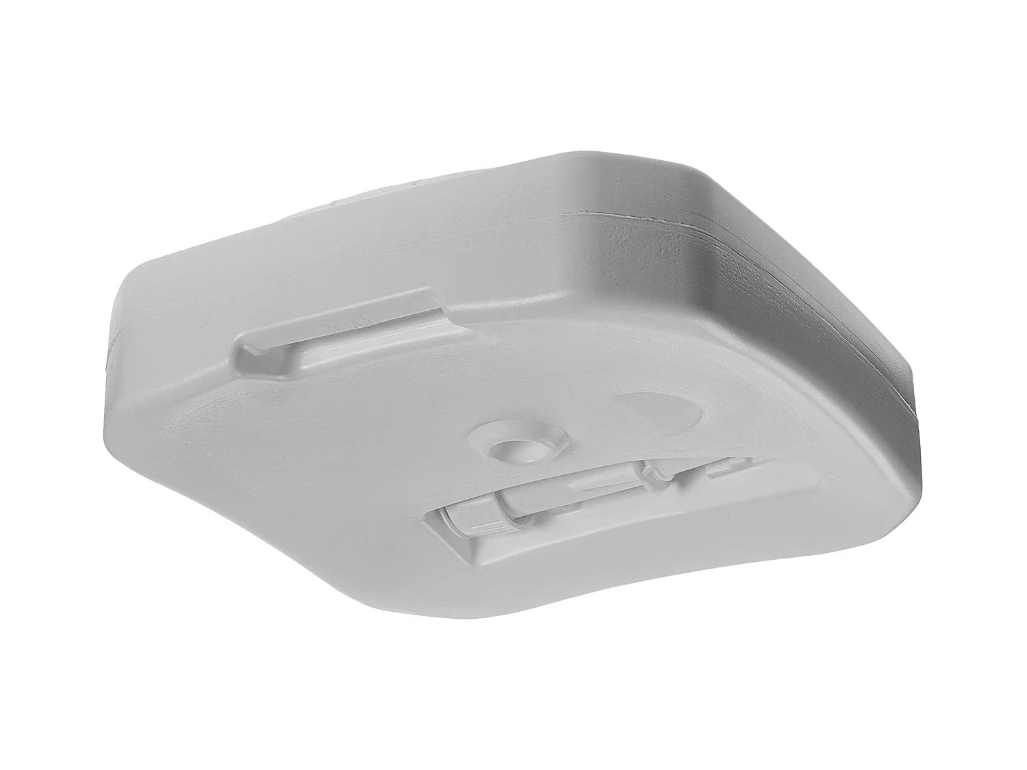 KADAX Podstawa pod parasol ogrodowy Solero rattan kwadrat biała