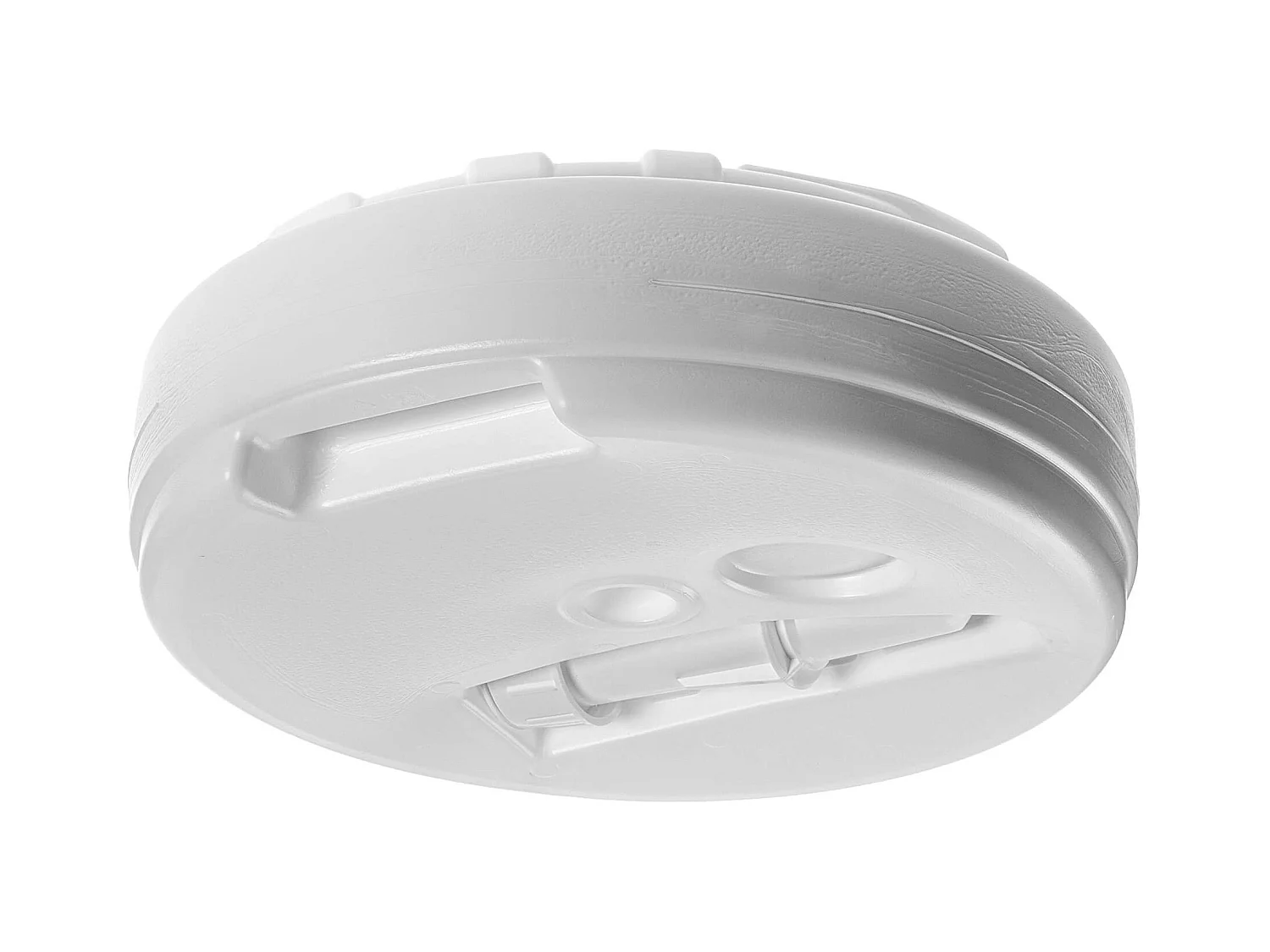 KADAX Podstawa pod parasol ogrodowy Solero w paski okrągła biała