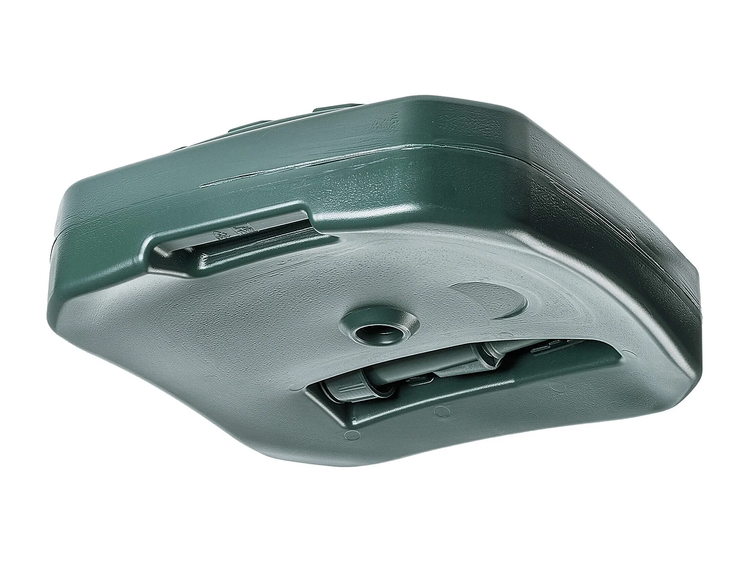 Pied de parasol KADAX, pied de parasol rond, support de parasol remplissable de sable, d'eau ou de gravier, pied en plastique pour jardin, terrasse, plage (version