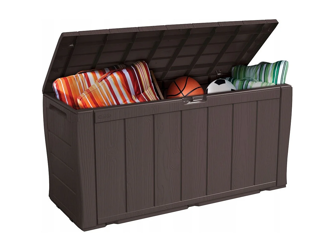 KETER Gartenbox Balkon Terrasse Aufbewahrungsbox 270L