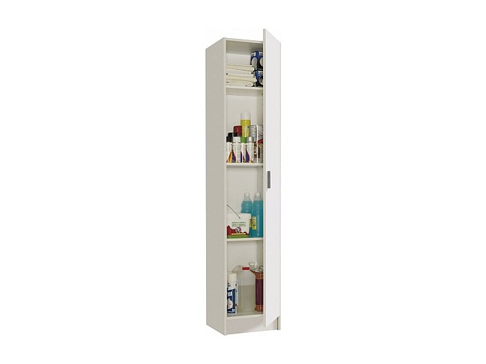 Woodtalks Cassettiera impilabile con 1 cassetto, multiuso, per camera da letto, armadio per ingresso, comodino, divano, cassettiera, 59,9 cm, bianco