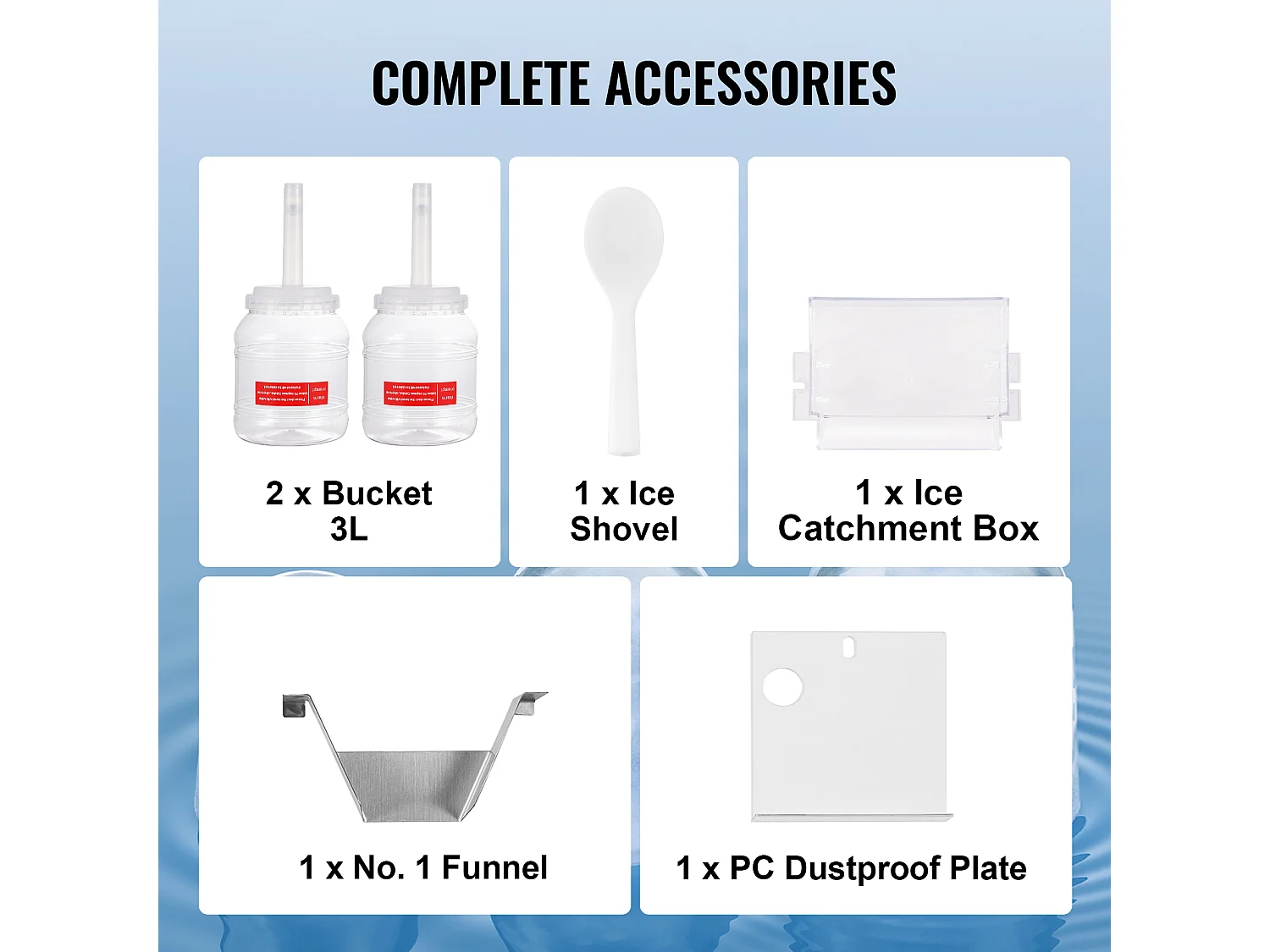 Machine à Glace Commerciale en Flocons de Neige SucceBuy, Sorbetière Capacité de 3 L, Jusqu'à 375 lb / 170 kg 170 kg/24H en Acier Inoxydable pour Crème Glacée