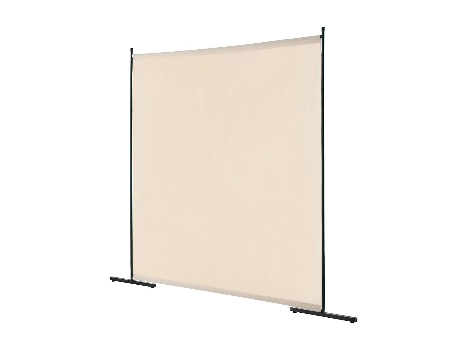 Cloison de Séparation SucceBuy 6 Pieds, Panneau Simple en Tissu pour Bureau, Chambre à Coucher, Beige