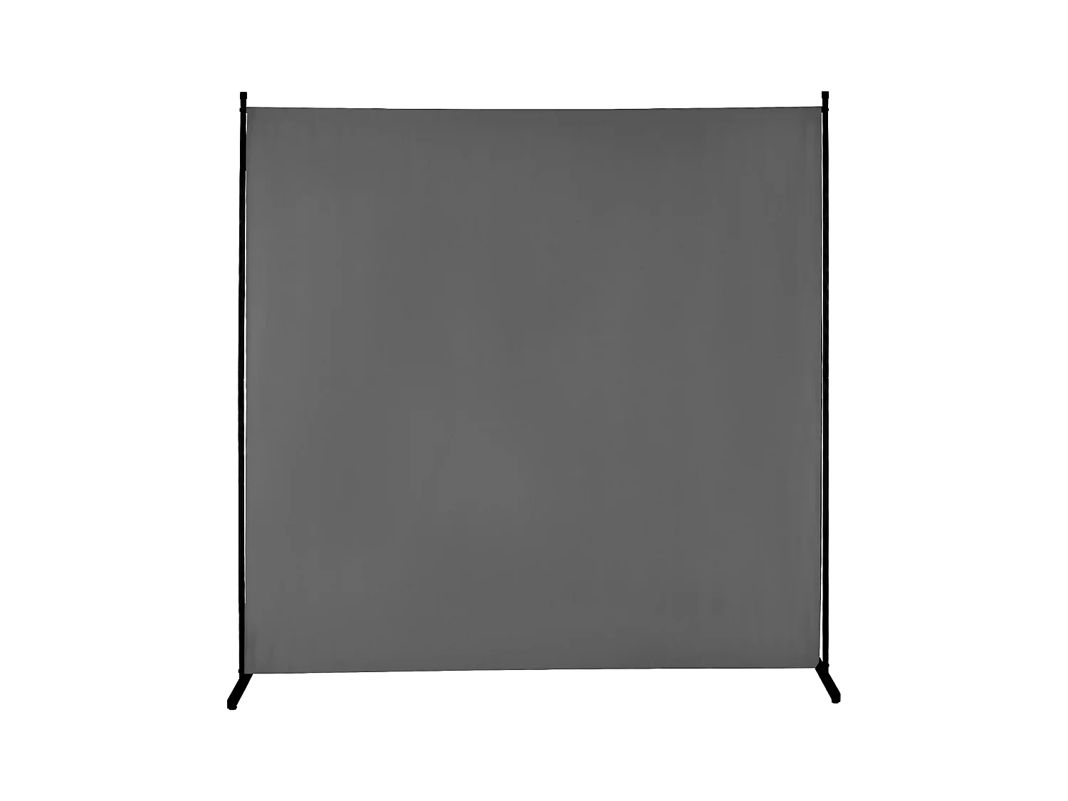 Trennwand SucceBuy 6 Fuß, Einfaches Stoffpaneel Für Büro, Schlafzimmer, Grau