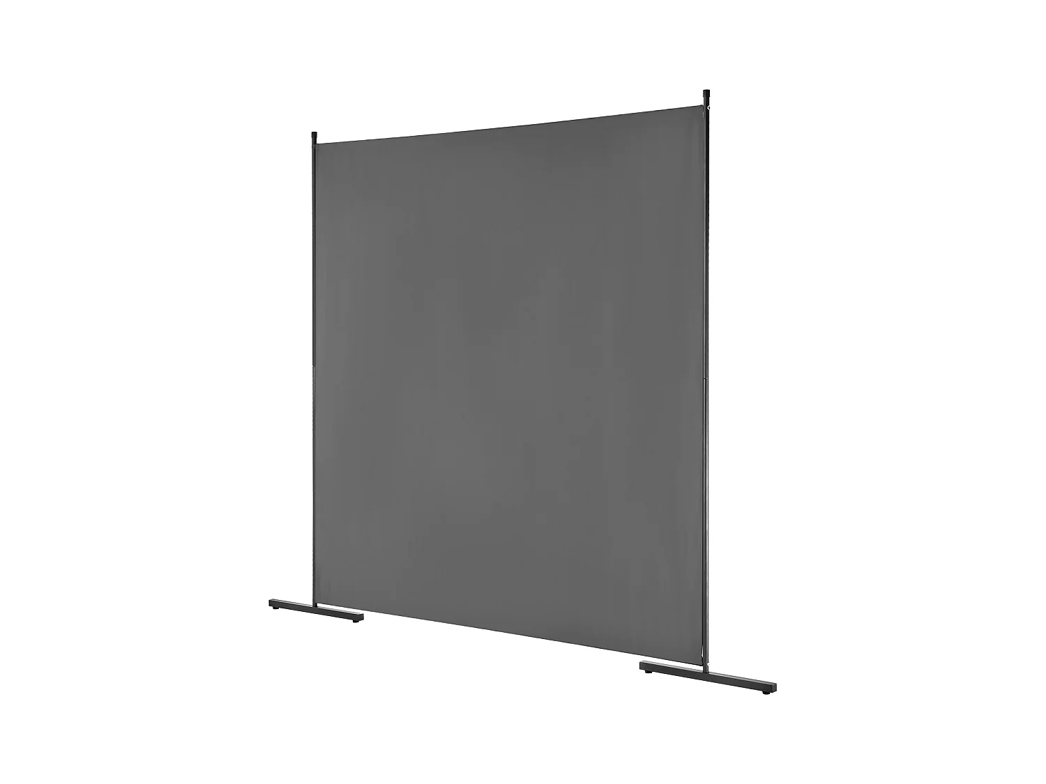 Trennwand SucceBuy 6 Fuß, Einfaches Stoffpaneel Für Büro, Schlafzimmer, Grau