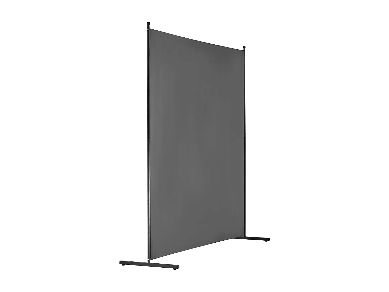 Cloison de Séparation SucceBuy 6 Pieds, Panneau Simple en Tissu pour Bureau, Chambre à Coucher, Gris