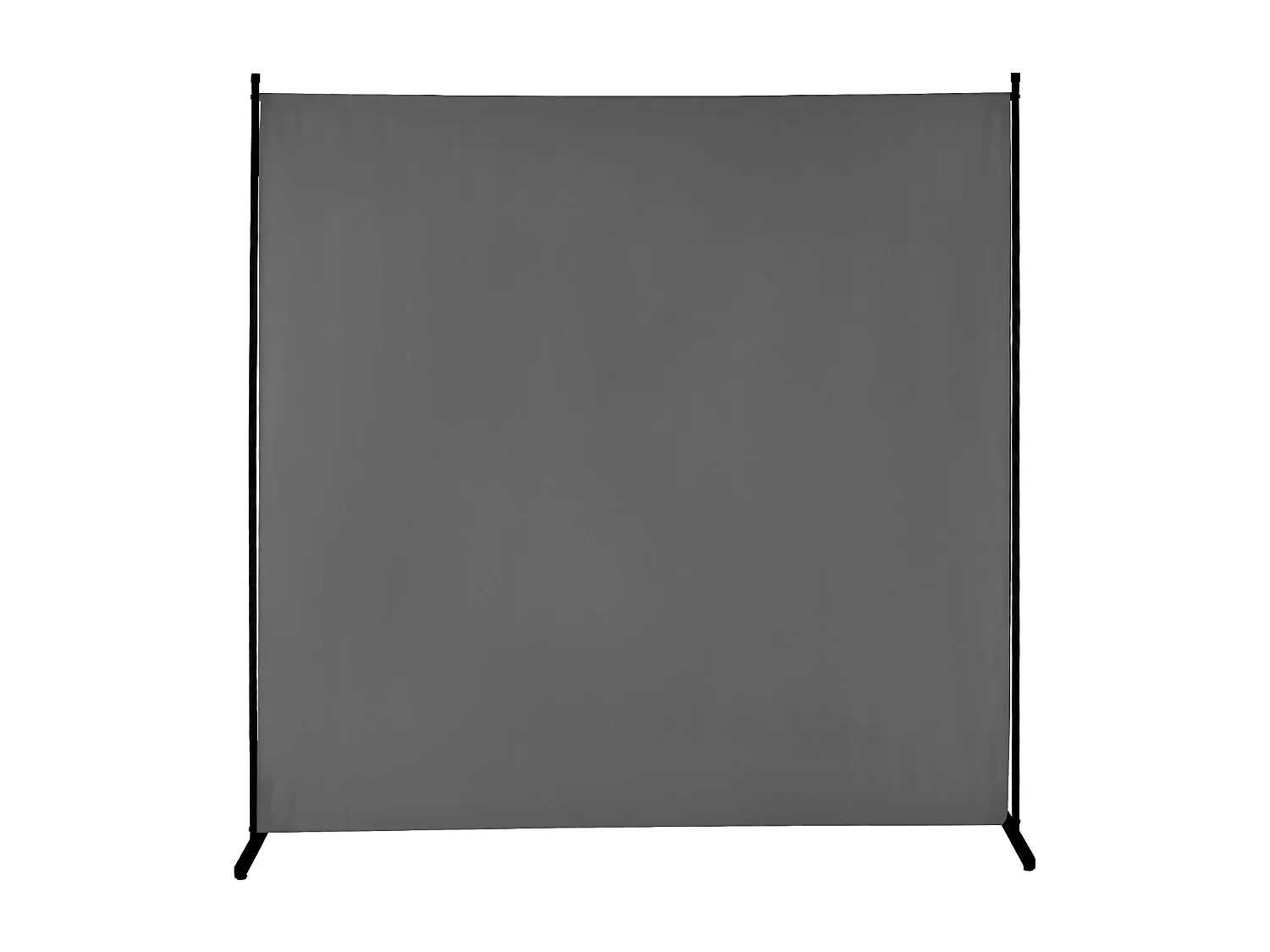 Cloison de Séparation SucceBuy 6 Pieds, Panneau Simple en Tissu pour Bureau, Chambre à Coucher, Gris