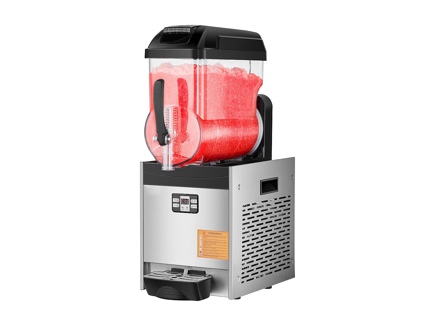 Máquina de Granizado Comercial SucceBuy, 12 L, 48 Xícaras, Aço Inoxidável, para a Casa, as Festas, os Restaurantes, os Cafés e os Bares