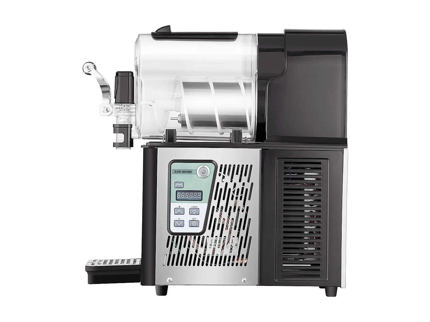 Machine à Granité Commerciale SucceBuy 3 L, Machine à Smoothie Margarita en Acier Inoxydable