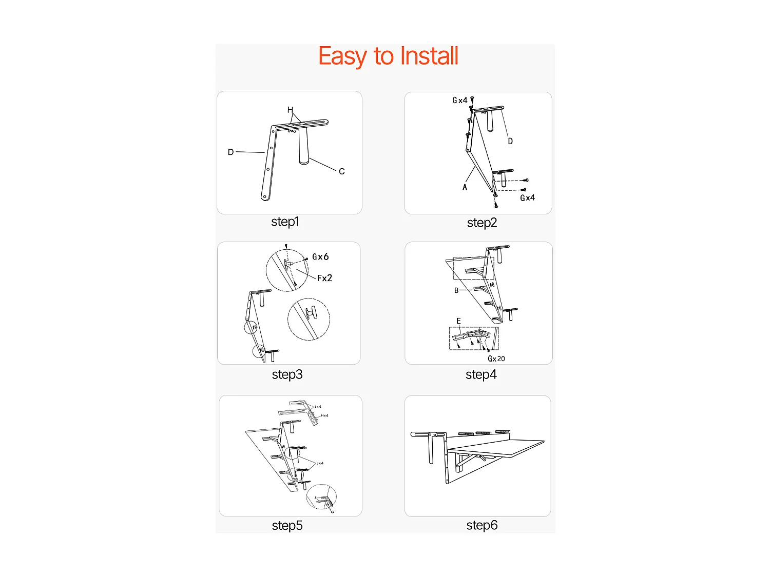 Table Suspendue de Balcon, SucceBuy Table de Balcon Pliable 30 × 150 cm, Table de Bar pour Balustrade de Patio Extérieur